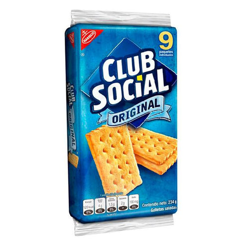 GALLETA CLUB SOCIAL 9U 26G ANDINO